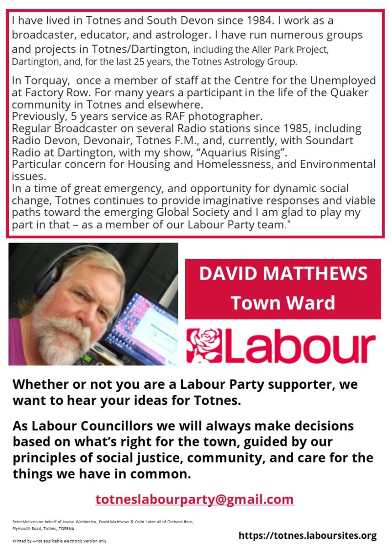 David TTC leaflet