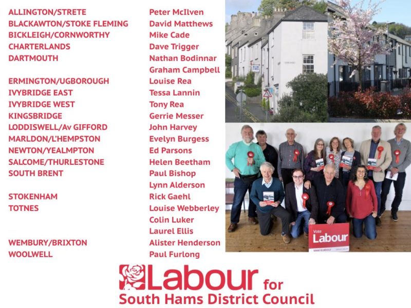 List of Labour4SouthHams candidates